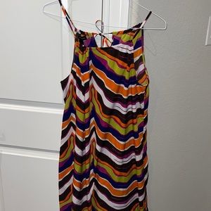 INC Ladies Colorful Halter Dress - Size 16
